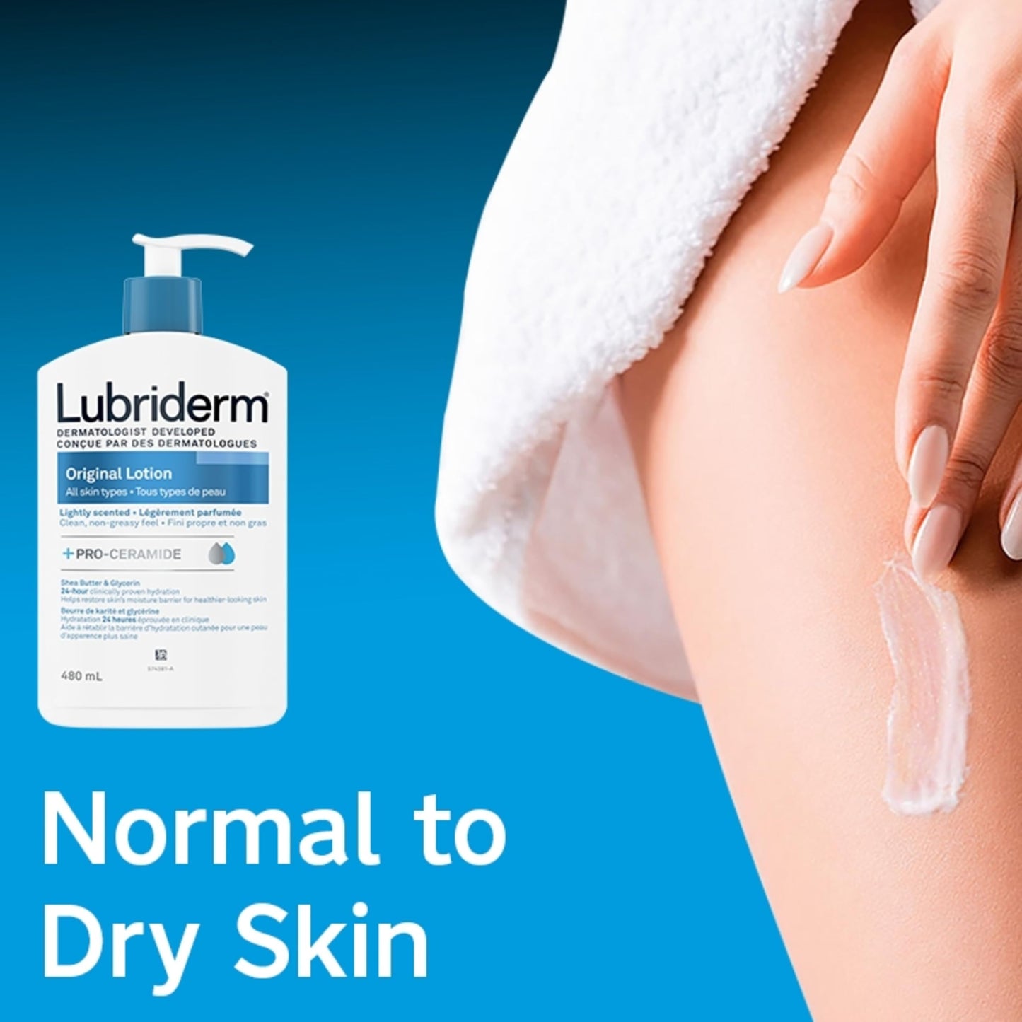 Lubriderm Daily Moisture Lotion, Lightly Scented 16 Fluid Ounces Beauty & Personal Care Lubriderm