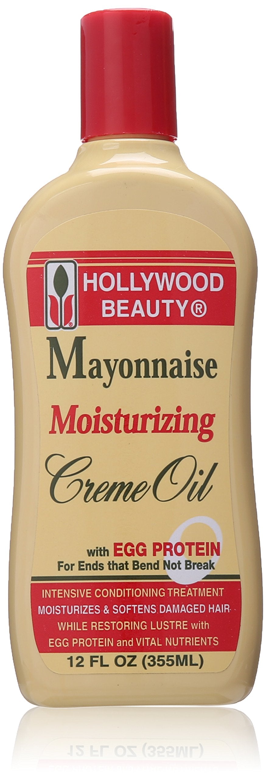 Hollywood Beauty Mayo Cream Moisturizer, 12 Oz Beauty & Personal Care Hollywood Beauty