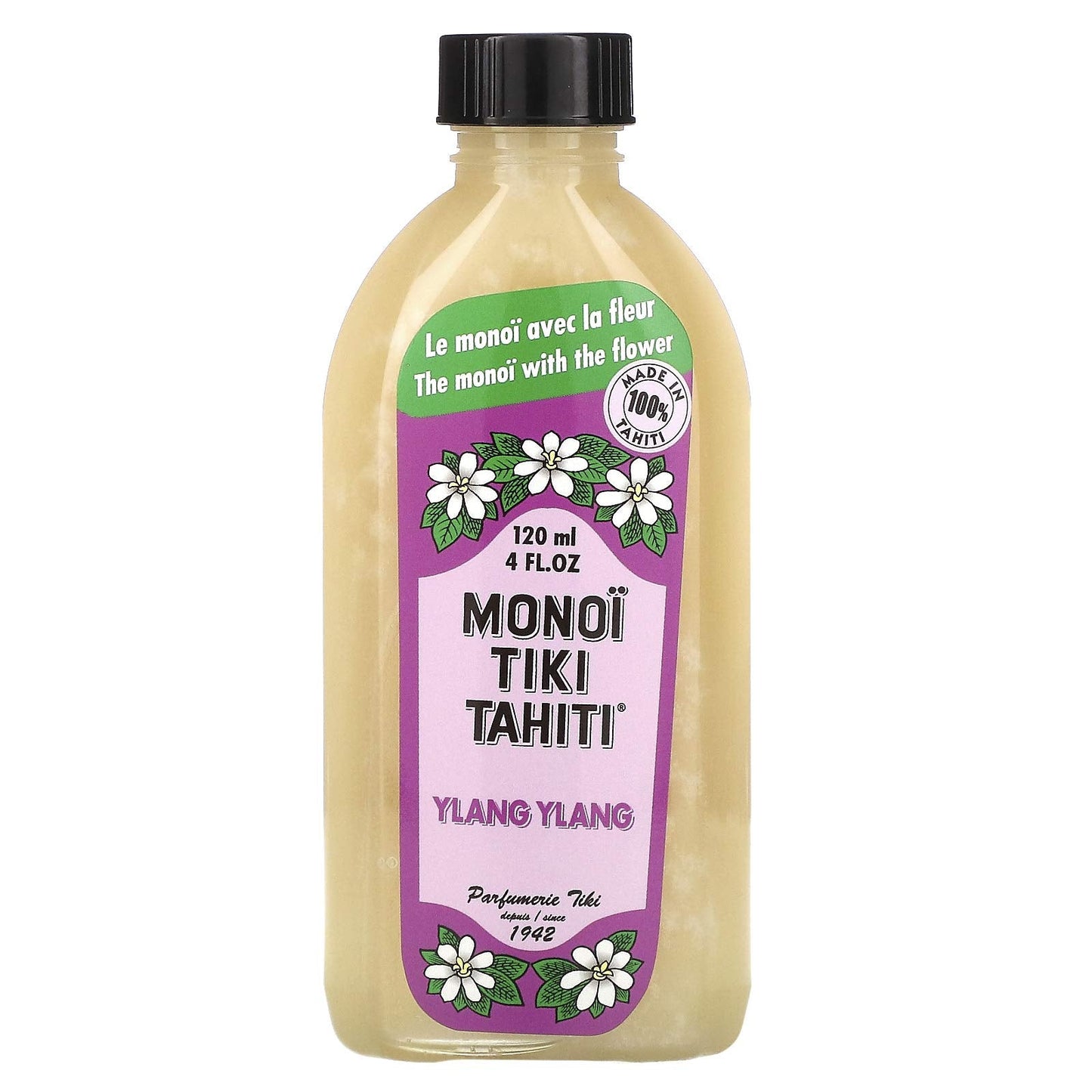 Monoi Tiare Tahiti Ylang Ylang Scented Coconut Oil - 4 fl oz Beauty & Personal Care Monoi Tiare Tahiti