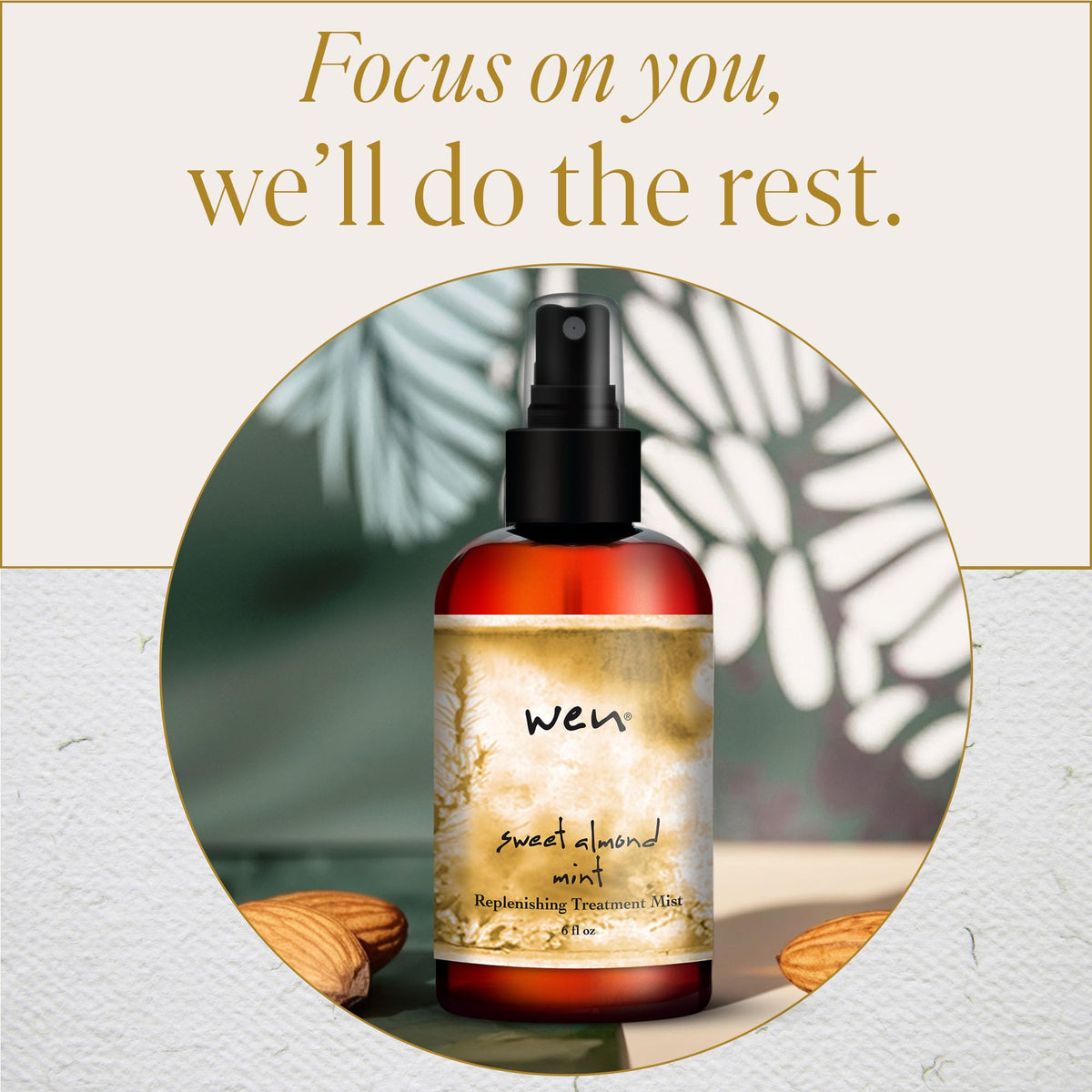 WEN by Chaz Dean Wen Sweet Almond Mint Straightening Smoothing Gloss, 1 fl.oz Beauty & Personal Care WEN by Chaz Dean
