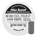 Mia Secret Professional Nail System UV/LED Gel Paint - 5 grams (Snow White) Beauty & Personal Care Mia Secret