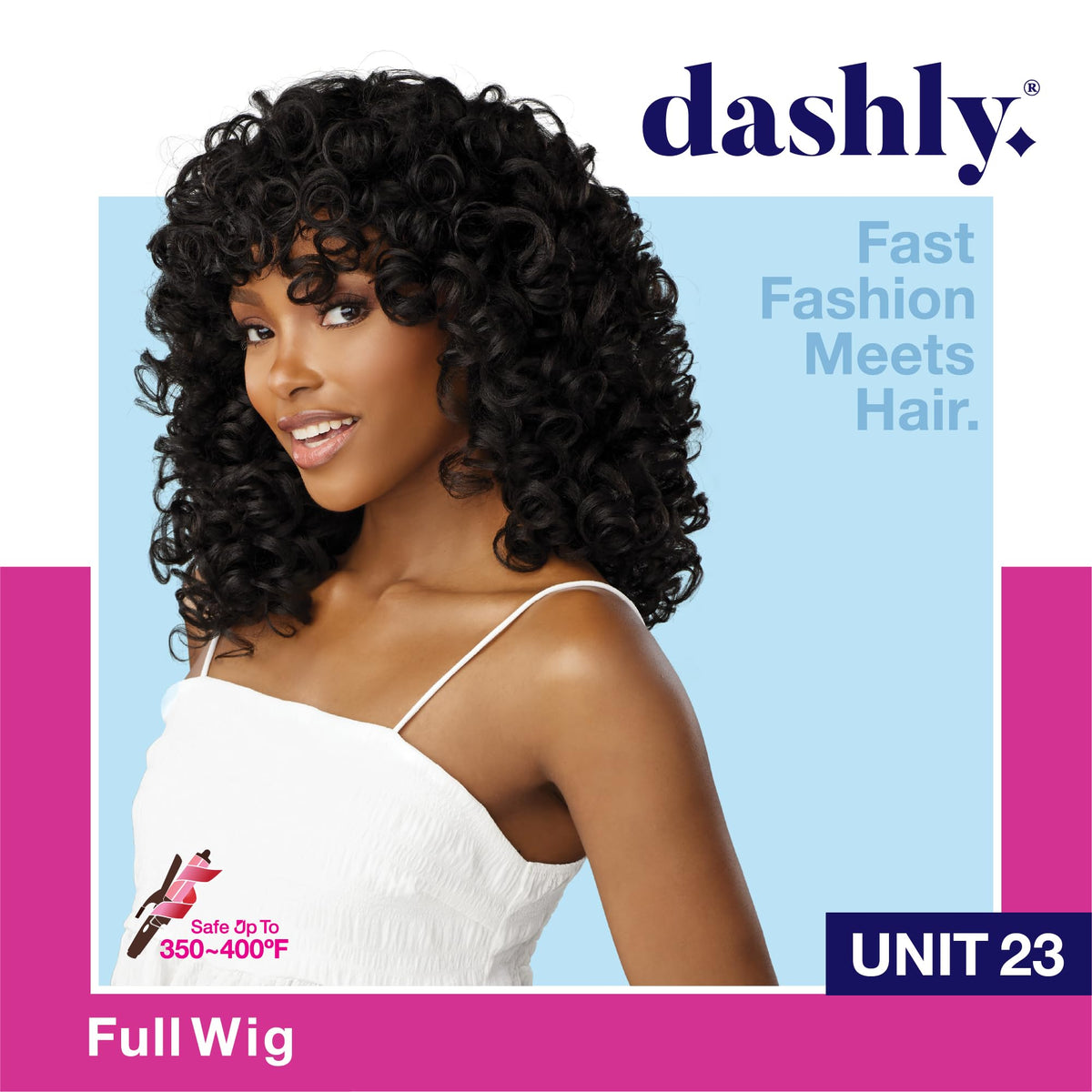 Sensationnel Dashly Wig-Unit 23, 1B OFFBLACK