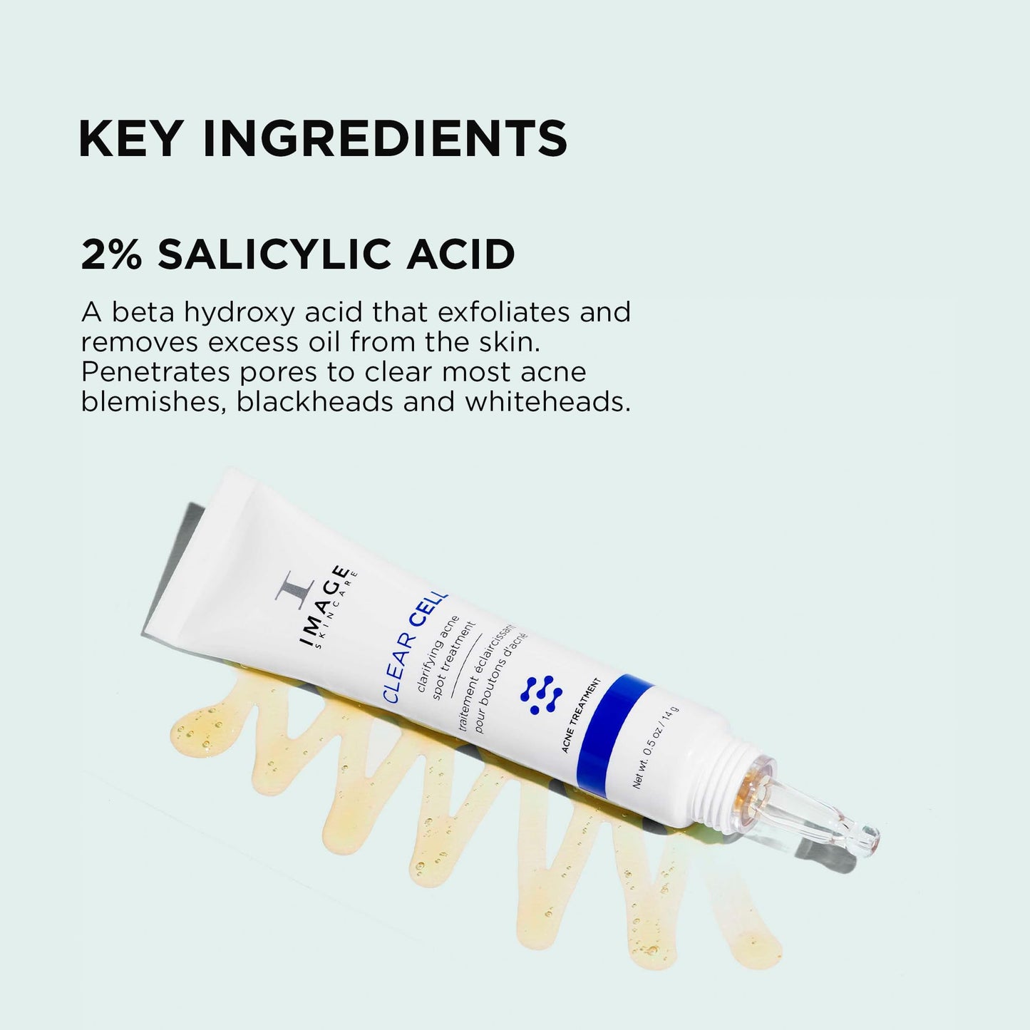 IMAGE Skincare, CLEAR CELL Clarifying Acne Spot Treatment, with Salicylic Acid, Targets Existing Acne Blemishes while Preventing New Blemishes from Beauty & Personal Care IMAGE Skincare