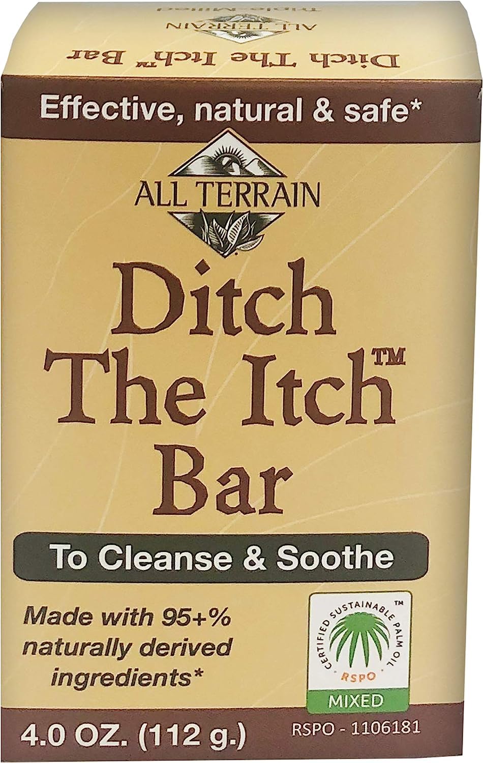 All Terrain Ditch The Itch Bar Soap - 6 Pack Beauty & Personal Care All Terrain