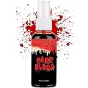1PC Fake Blood Spray for Halloween, Special Effects Makeup, True Color, Realistic Washable SFX, Zombie Vampire Cosplay Party Clothes, 60ml Beauty & Personal Care zhaoan