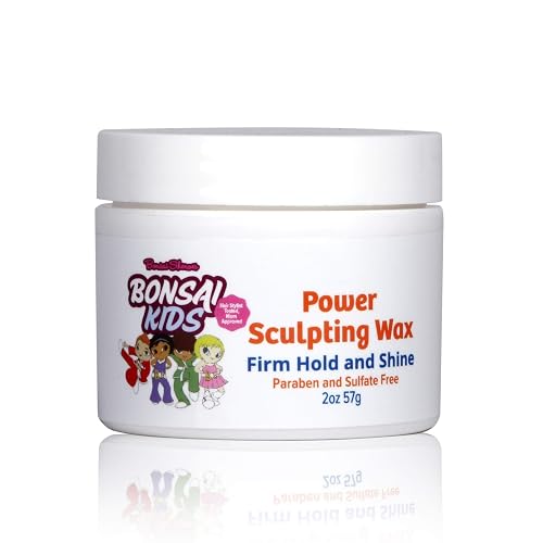 Sculpting Wax for Kids & Toddlers - 2oz | Adds Hold, Texture, Separation for Effortless Hairstyling Beauty & Personal Care Bonsai Kids Hair Care
