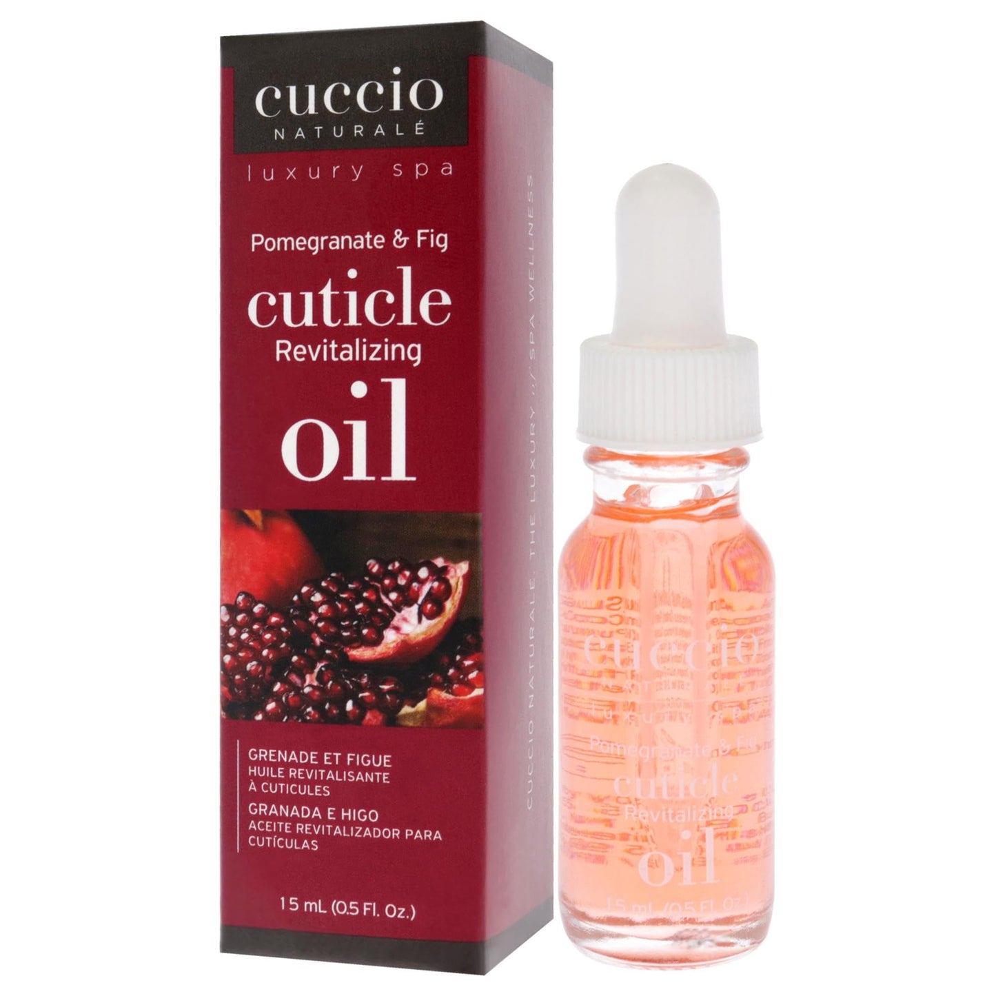 Cuccio Naturale Cuticle Oil - Revitalizing Pomegranate & Fig - Repairs Skin & Nails - 0.5 Oz Beauty & Personal Care Cuccio