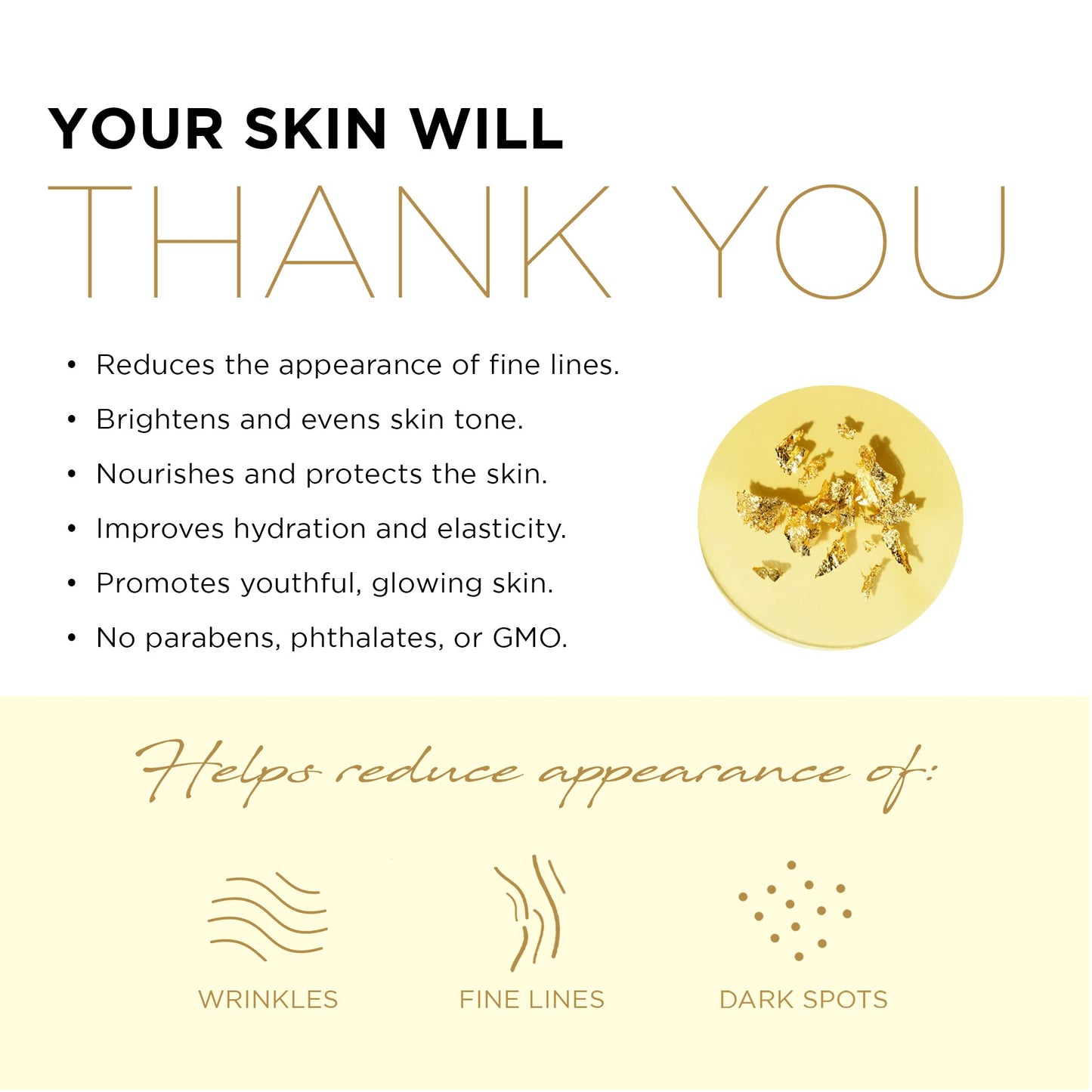 Azure Cosmetics 24K Gold Firming Face Mask- Anti Aging, Hydrating, Toning & Firming Facial Mask - Helps Reduce Wrinkles & Fine Lines with Hyaluronic Beauty & Personal Care Azure Cosmetics