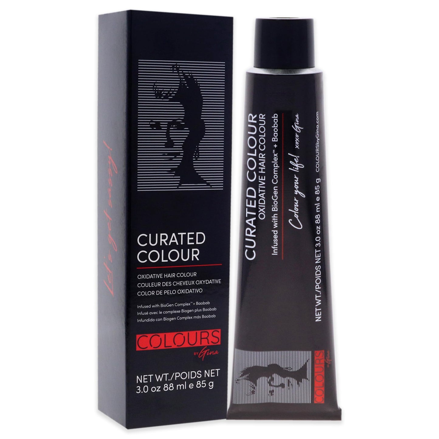 Colours By Gina Curated Colour - 6.6-6R Dark Reddish Blonde by Colours By Gina for Unisex - 3 oz Hair Color Beauty & Personal Care Colours By Gina