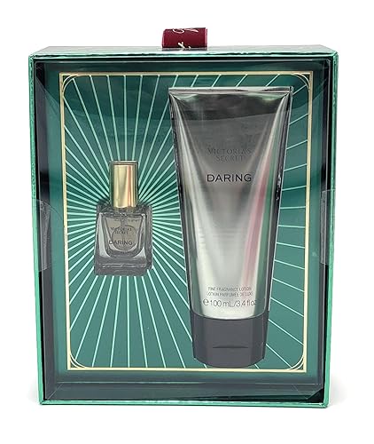 Victoria's Secret Daring 2-Piece Gift Set Mini Eau De Parfum .25 fl oz & Fragrance Lotion 3.4 fl oz Beauty & Personal Care Victoria's Secret