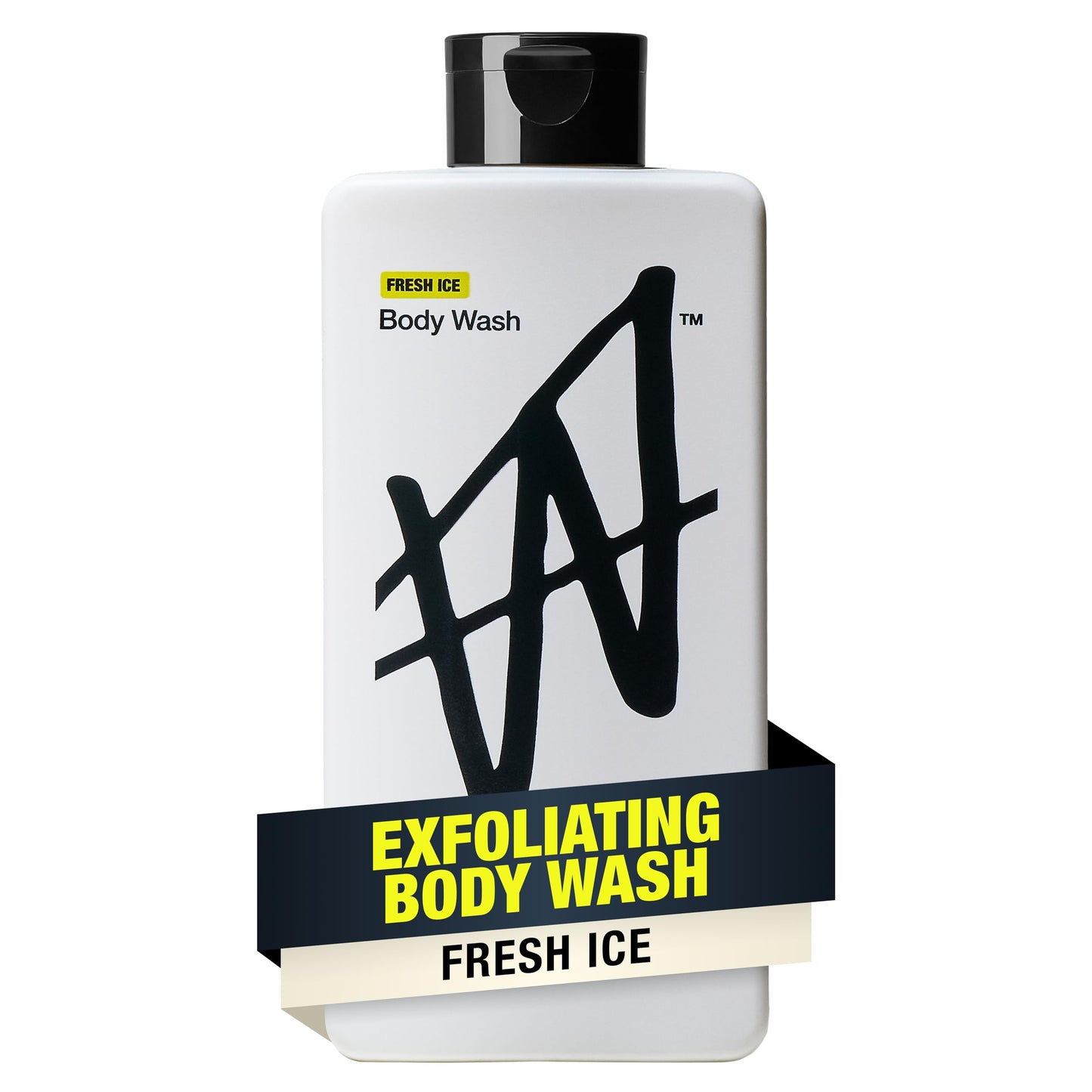 W By Jake Paul Body Wash for Men, Exfoliating Shower Gel with Jojoba Oil, Deep Clean Hydrating Mens Bodywash, Fresh Ice Scent, 18 fl oz Beauty & Personal Care W