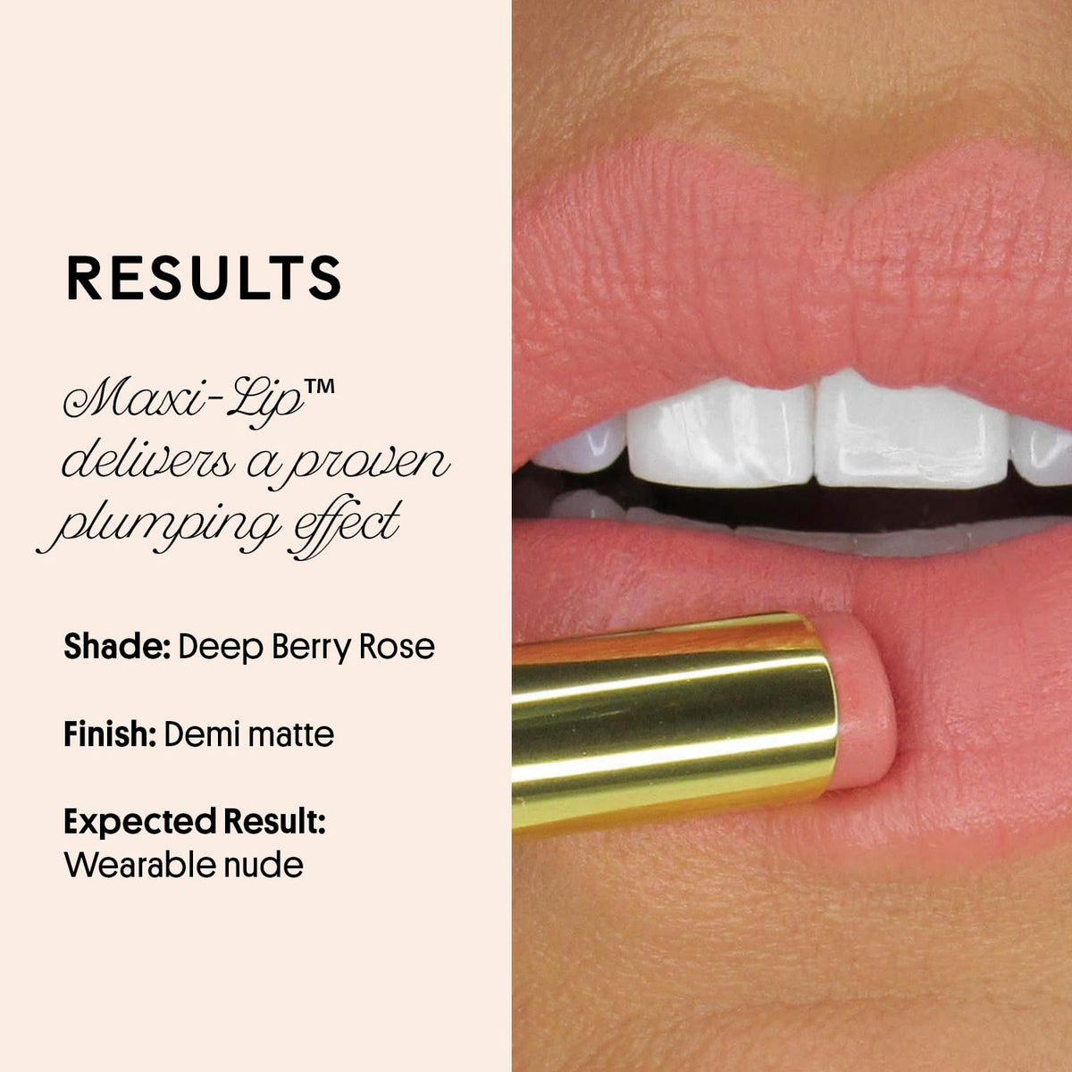 Winky Lux Skinny Plump Demi Matte Lipstick - Corner Office, Deep Berry