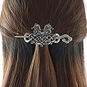 Viking Celtic Hair Clips Hairpins- Viking Hair Accessories Celtic Knot Hair Pins Antique Silver Hair Sticks Irish Hair Decor Accessories for Long Hair Beauty & Personal Care LQQQL