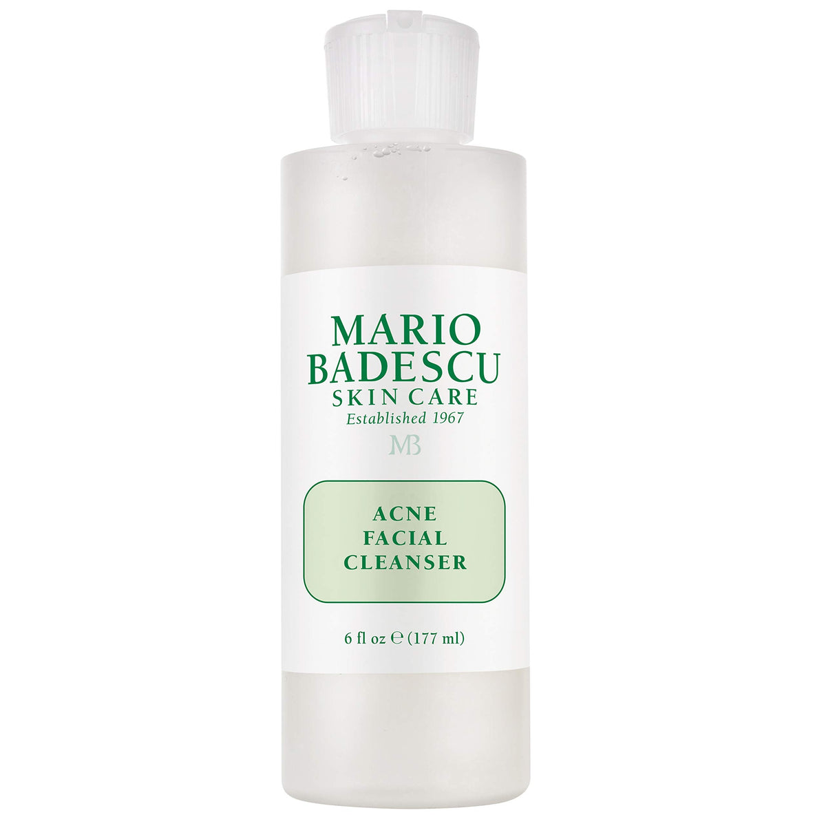 Mario Badescu Acne Facial Cleanser for Combination & Oily Skin, Oil-Free Face Wash with Salicylic Acid & Aloe Vera, Deep Pore Clean, 6 Fl Oz (Pack Beauty & Personal Care Mario Badescu
