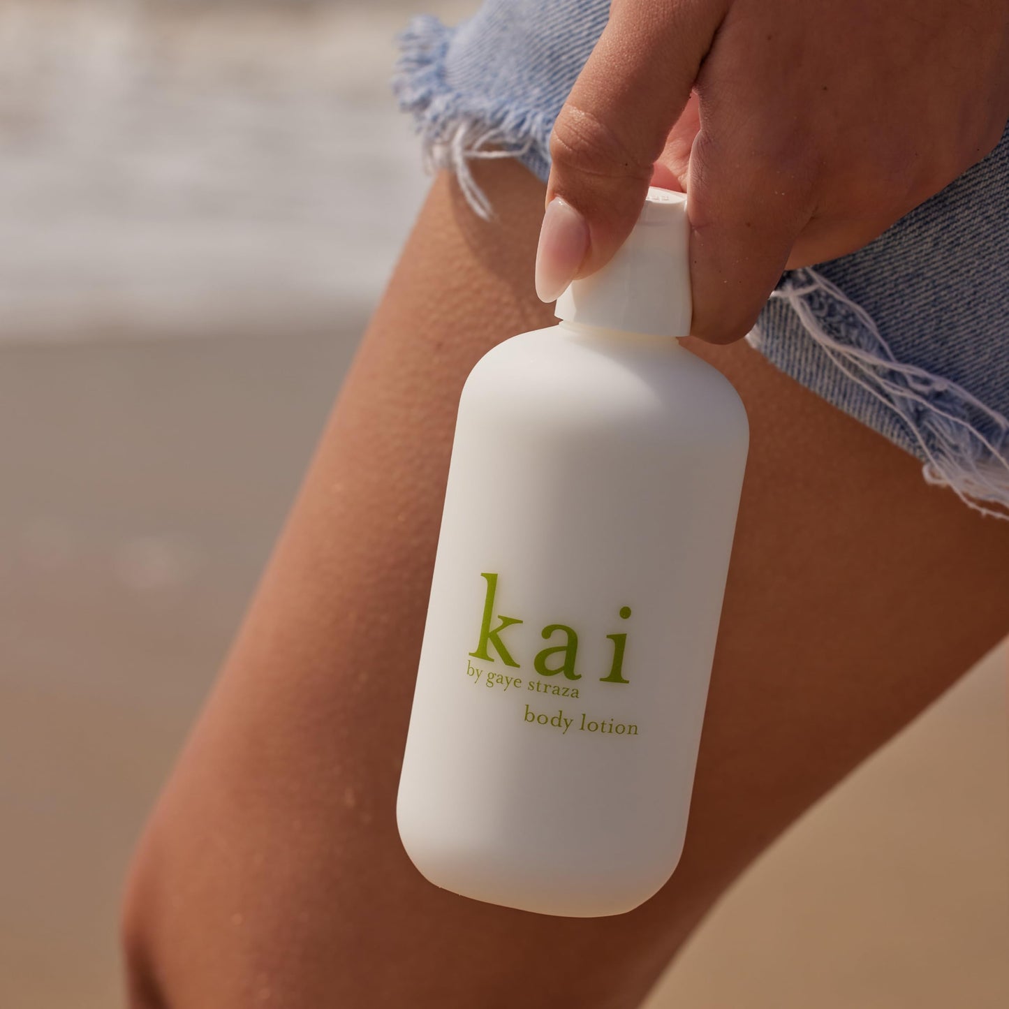 kai body lotion - a nourishing shea butter body lotion scented with fresh & light gardenia wrapped in white exotics, 8 oz | supple, glowing skin Beauty & Personal Care kai