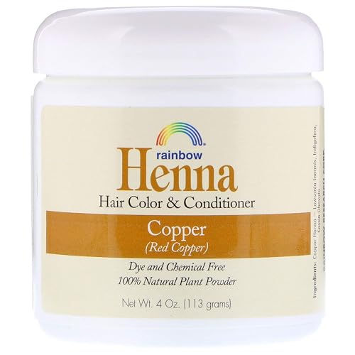 Rainbow Research Henna Copper 4 Ounces (4 Pack) Beauty & Personal Care Rainbow Research