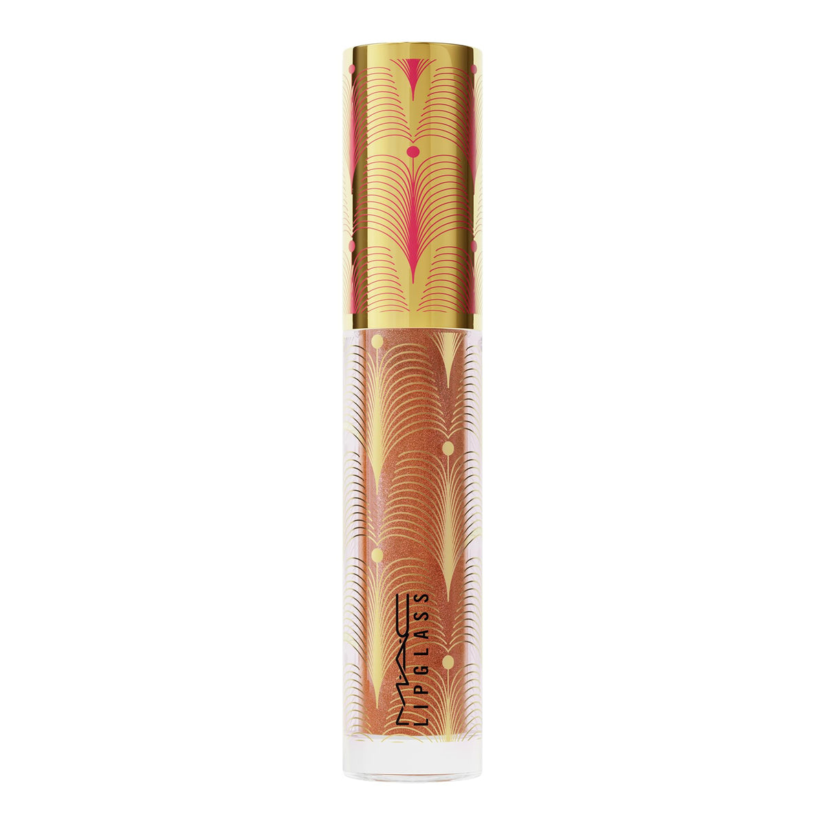 MAC Lipglass Lip Gloss, Ruby Sparks, 0.1 Ounces