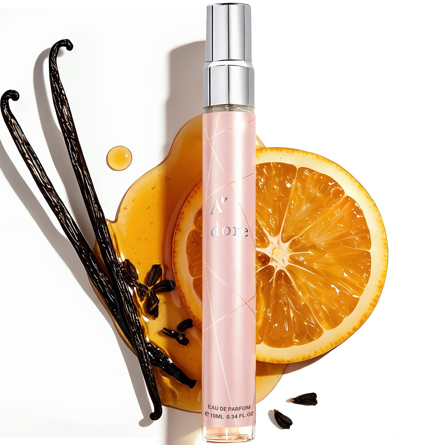 Bellamila Orange & Ambery Vanilla Travel Perfume Spray, Sweet & Warm Beauty & Personal Care Bellamila