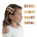 Summer Crystal Fruits Animals Barrette Hair Clips For Girls - Stylish Hair Accessories for Everyday, Birthday and Parties (4Pcs Popsicles Fruits) Beauty & Personal Care Summer Crystal