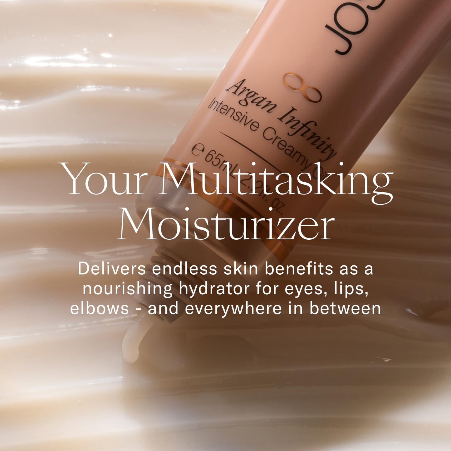 Josie Maran Intensive Creamy Oil - Multi-Tasking Skin Moisturizer & Everything Balm for Dry Lips, Elbows & Full Body Care - Powered by Argan Oil (2.2 Beauty & Personal Care Josie Maran