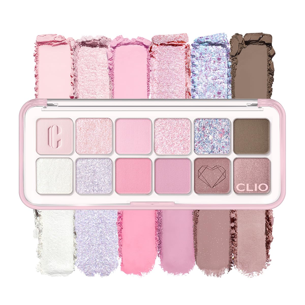 CLIO PRO EYE PALETTE AIR (04 PINK PAIRING) Beauty and Personal Care CLIO PROFESSIONAL Default Title