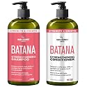 Hair Chemist Batana Strengthening Shampoo & Conditioner 33.8 oz. (2-PC SET) - Batana Shampoo and Conditioner for Hair Growth, Thickening and Strength Beauty & Personal Care Hair Chemist