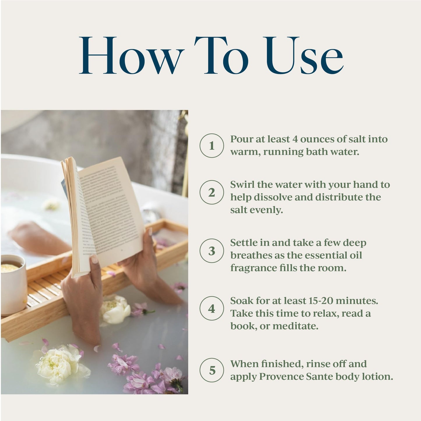Provence Sante Relaxing Bath Salt - Luxury and Soothing Soak - Fresh Linden Blossom Scent - Made in France - 20 Oz Beauty and Personal Care Provence Sante