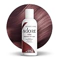 Adore Semi Permanent Hair Color (104 Sienna Brown) | Vegan & Cruelty-Free Brown Hair Dye | No Ammonia, No Peroxide, No Alcohol | 4 Fl Oz Beauty & Personal Care Adore