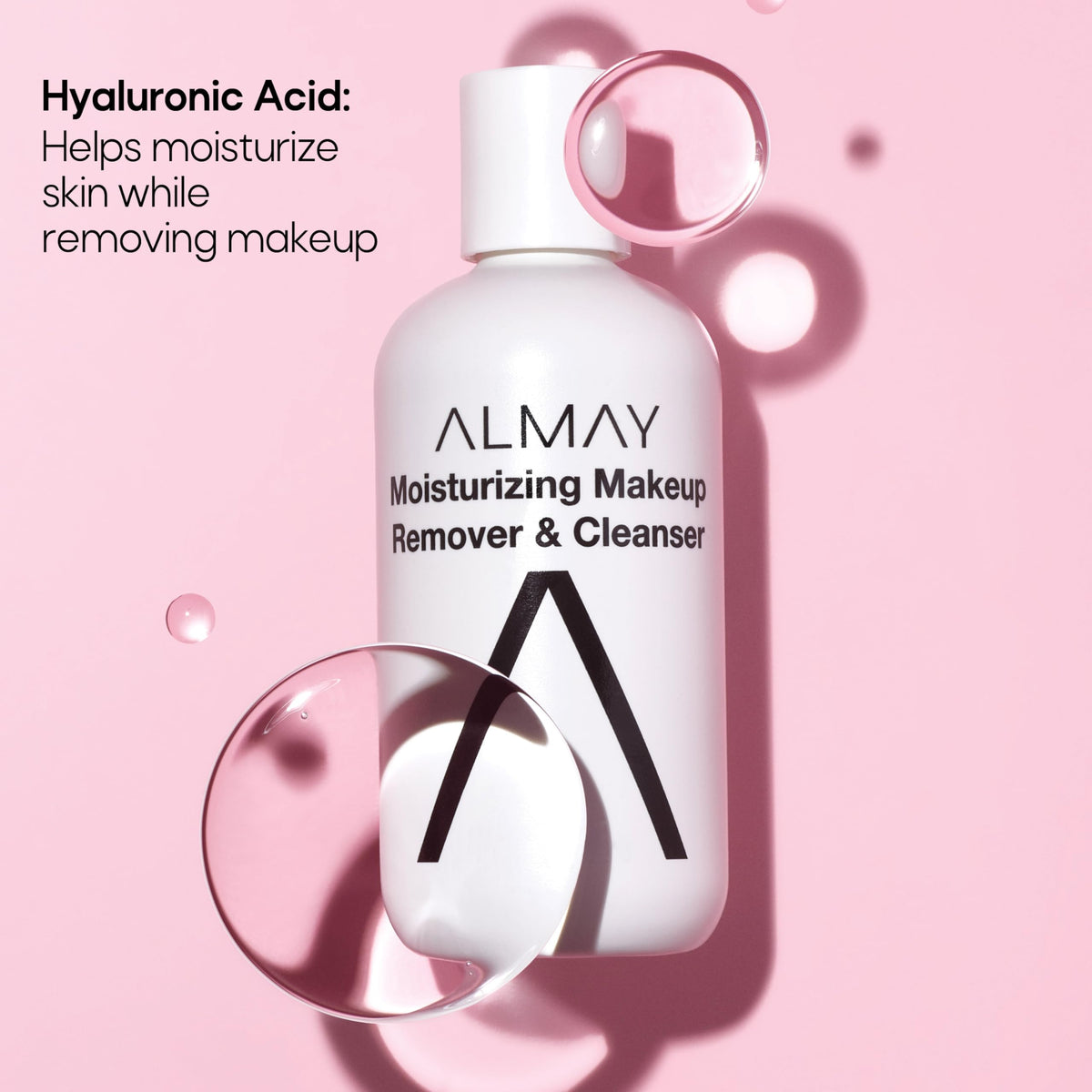 Almay Moisturizing Makeup Remover & Cleanser, 4 fl oz