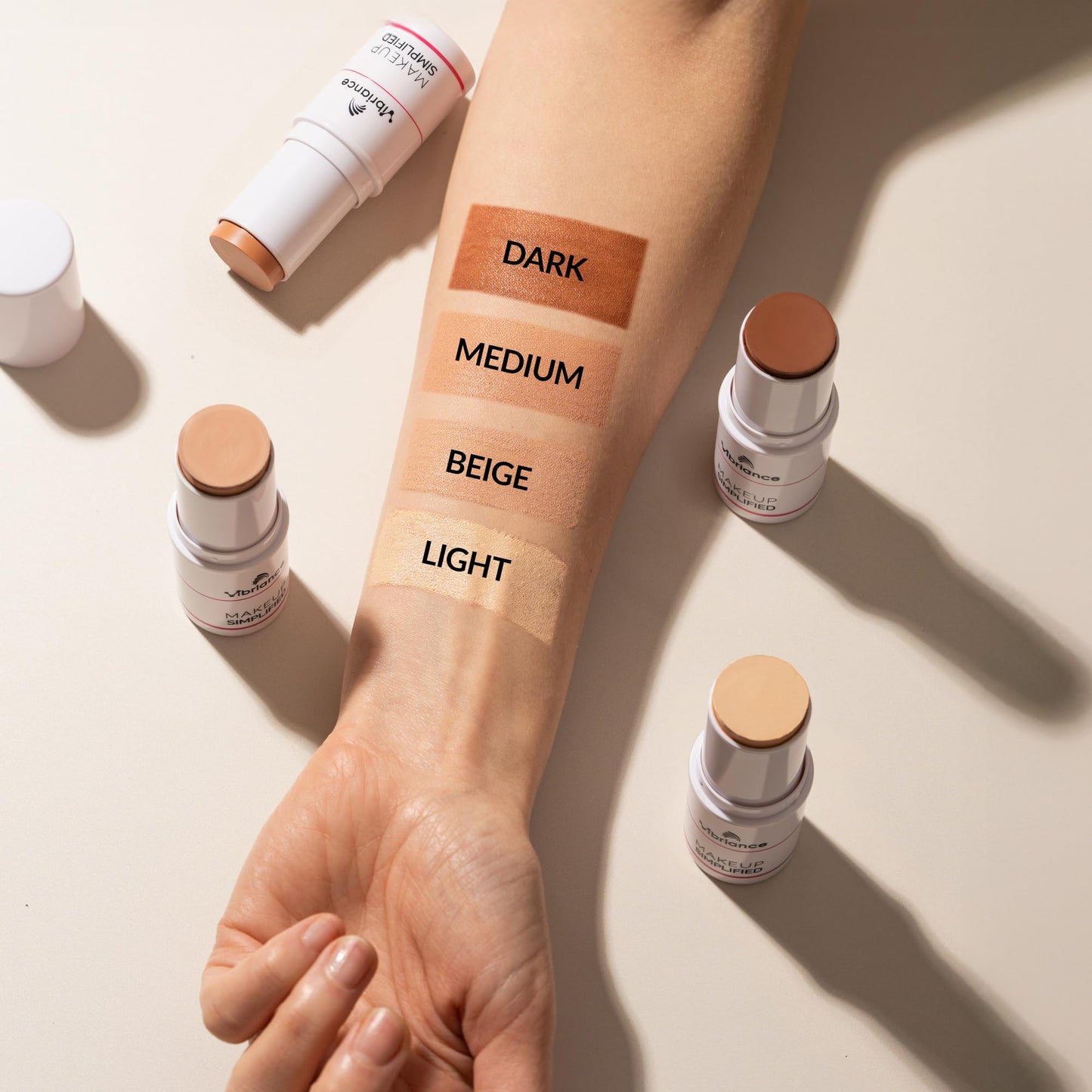 Vibriance Complexion Sticks, Foundation for Mature Skin - Natural Beige Beauty and Personal Care Vibriance