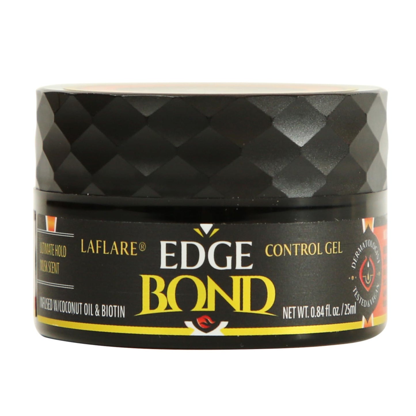 Laflare Edge Control for Black Hair, Natural Hair and Curly Hair. Eco Styling Gel Travel Size 25ml, Edge Wax for Man & Woman (Musk) Beauty & Personal Care Laflare