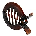 Camila Paris CP1362 French Hair Clip for Women, Girls Round Fish Hair Claw Clips Ponytail Holder Fashion Durable and Styling Hair Accessories Beauty & Personal Care Camila