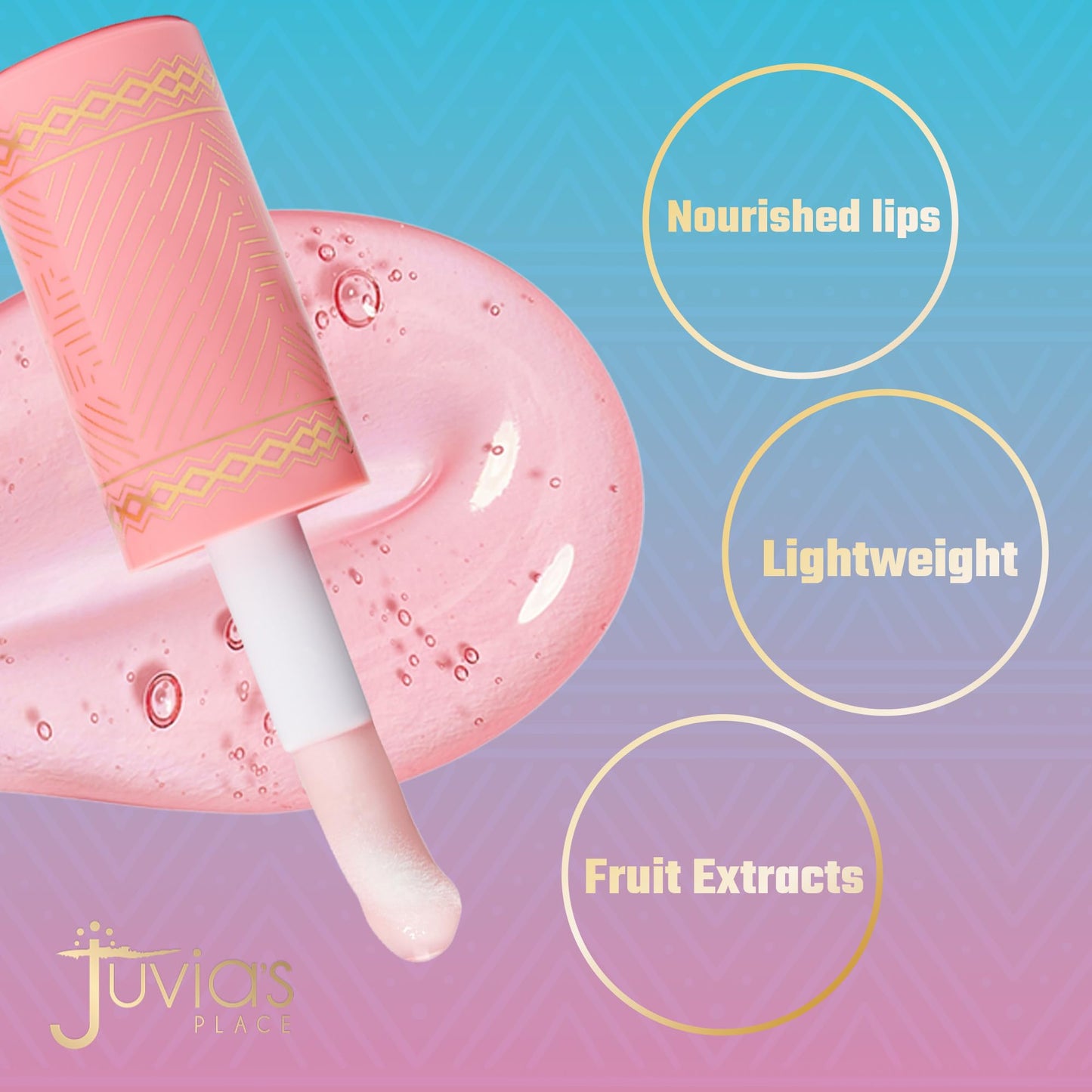 Juvia's Place Magic Lip Oil - Watermelon - Smooth, Hydrating with Vitamin E for Soft, Glossy, Juicy Lips - Infused with Fruit Extracts - Tinted, Beauty & Personal Care Juvia's Place