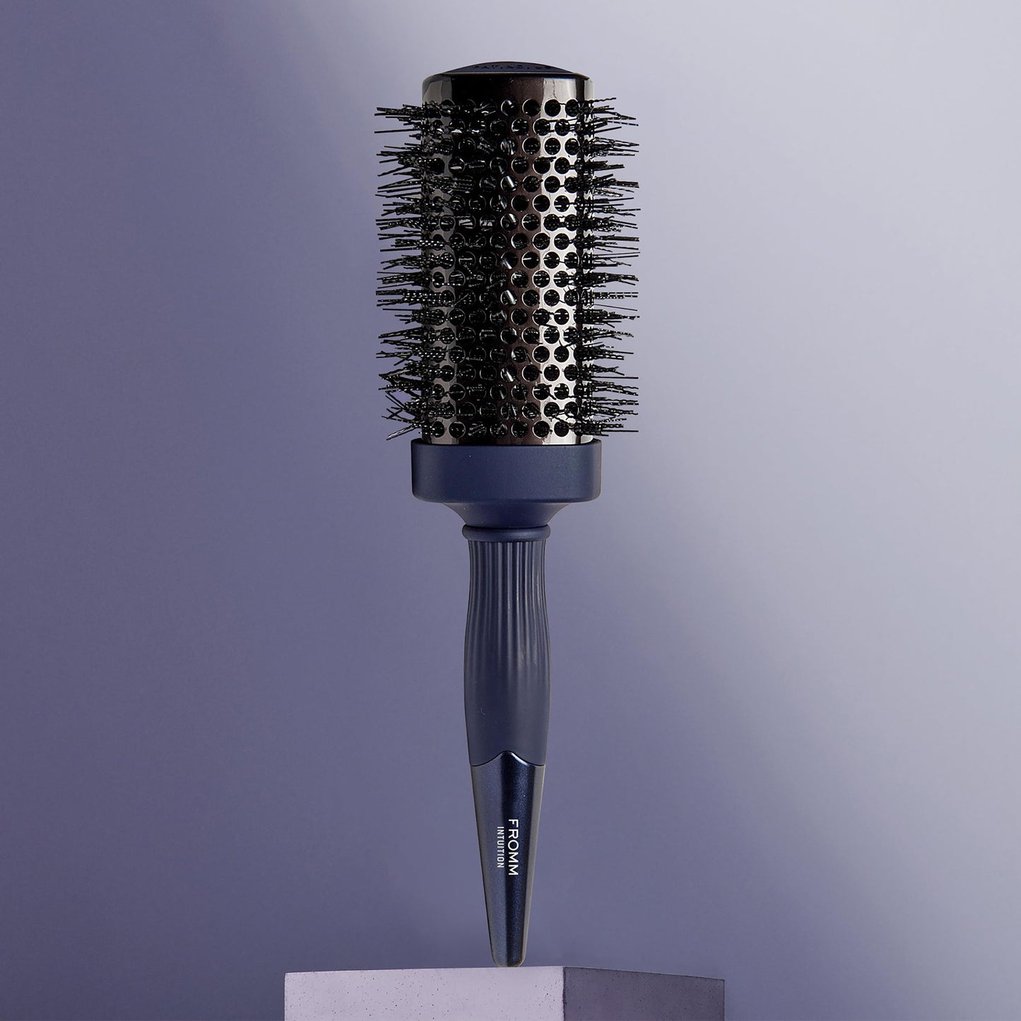 Fromm Professional Intuition Square Styler 1.75 Inch Ceramic & Ionic Thermal Brush in Blue, 2-in-1 Straighten & Wave Blow Drying Brush, Smooths Frizz Beauty & Personal Care Fromm