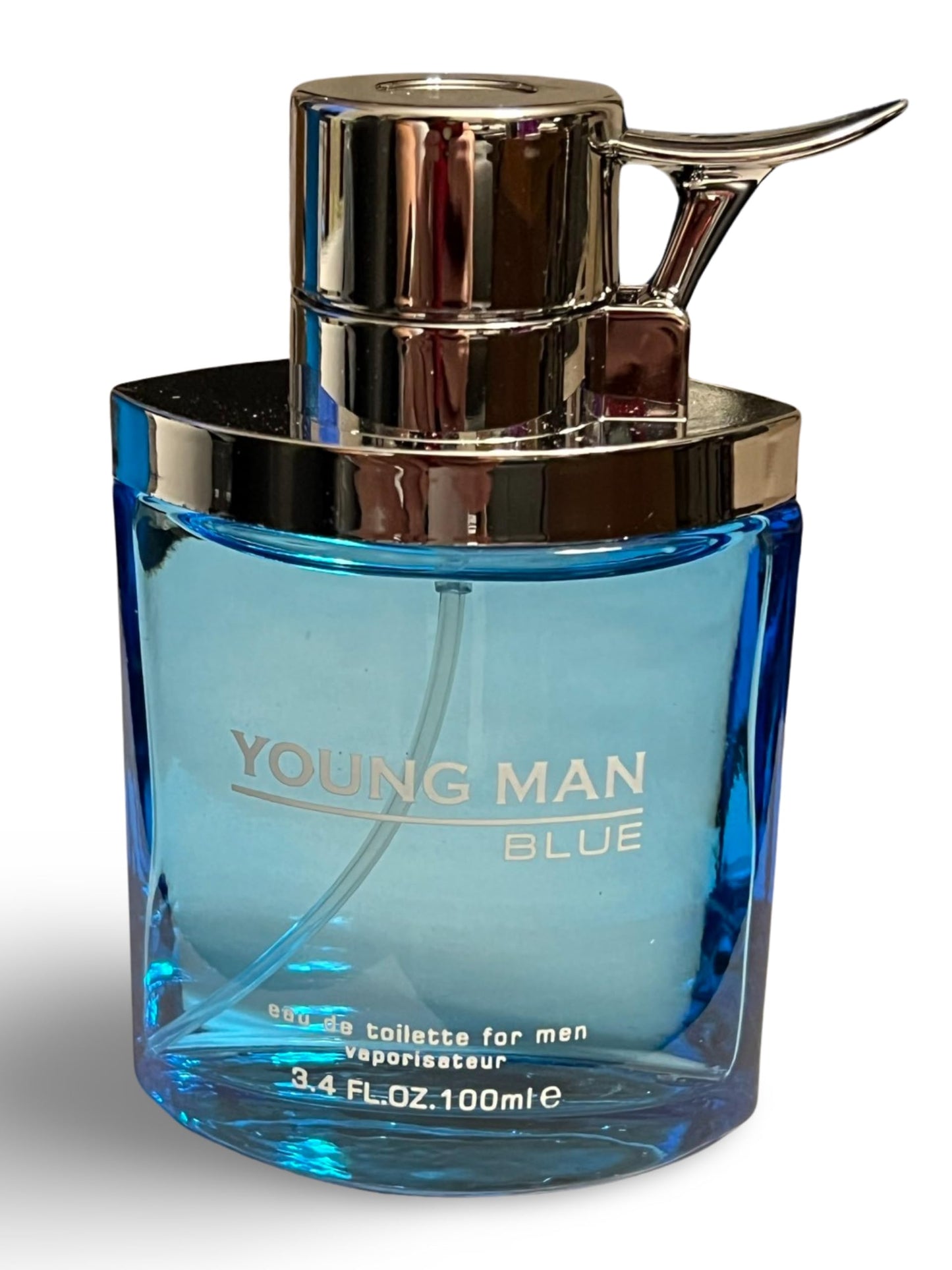 Secret Plus YOUNG MAN BLUE Eau de Toilette for Men - 3.4 Fl Oz Beauty & Personal Care Secret Plus