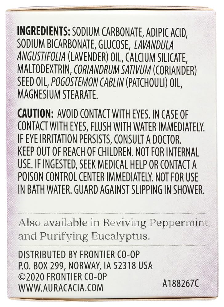 Aura Cacia Aromatherapy Shower Tablets, Relaxing Lavender 3 ea (Pack of 10) Beauty and Personal Care Aura Cacia