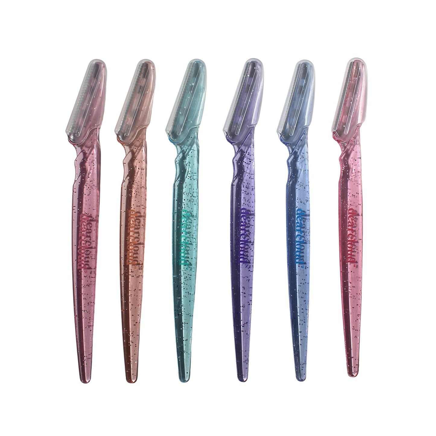 dearcloud Dermaplaning Razor Set of 6 - Face Razor (Dreamy Sunset) Beauty and Personal Care dearcloud
