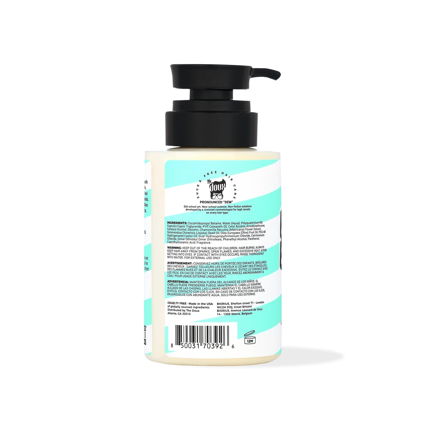 Bonita Bubble Balm Foaming Pomade - Cream to Foam Styling Pomade for Curly Hair, Wavy Hair & Natural Styles - Lightweight Hair Mousse Alternative Beauty & Personal Care The Doux