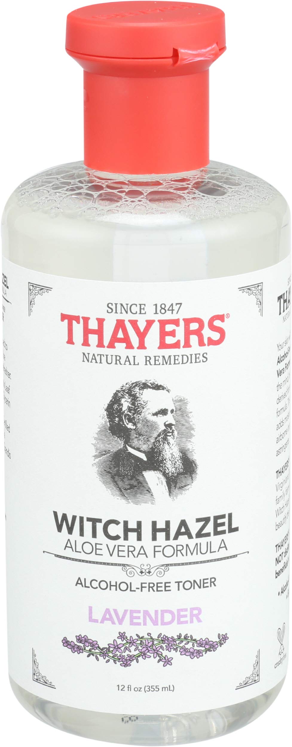 Thayers Natural Remedies Witch Hazel Lavendar - Alcohol Free 12 fl oz (355 ml) Liquid Beauty & Personal Care THAYERS