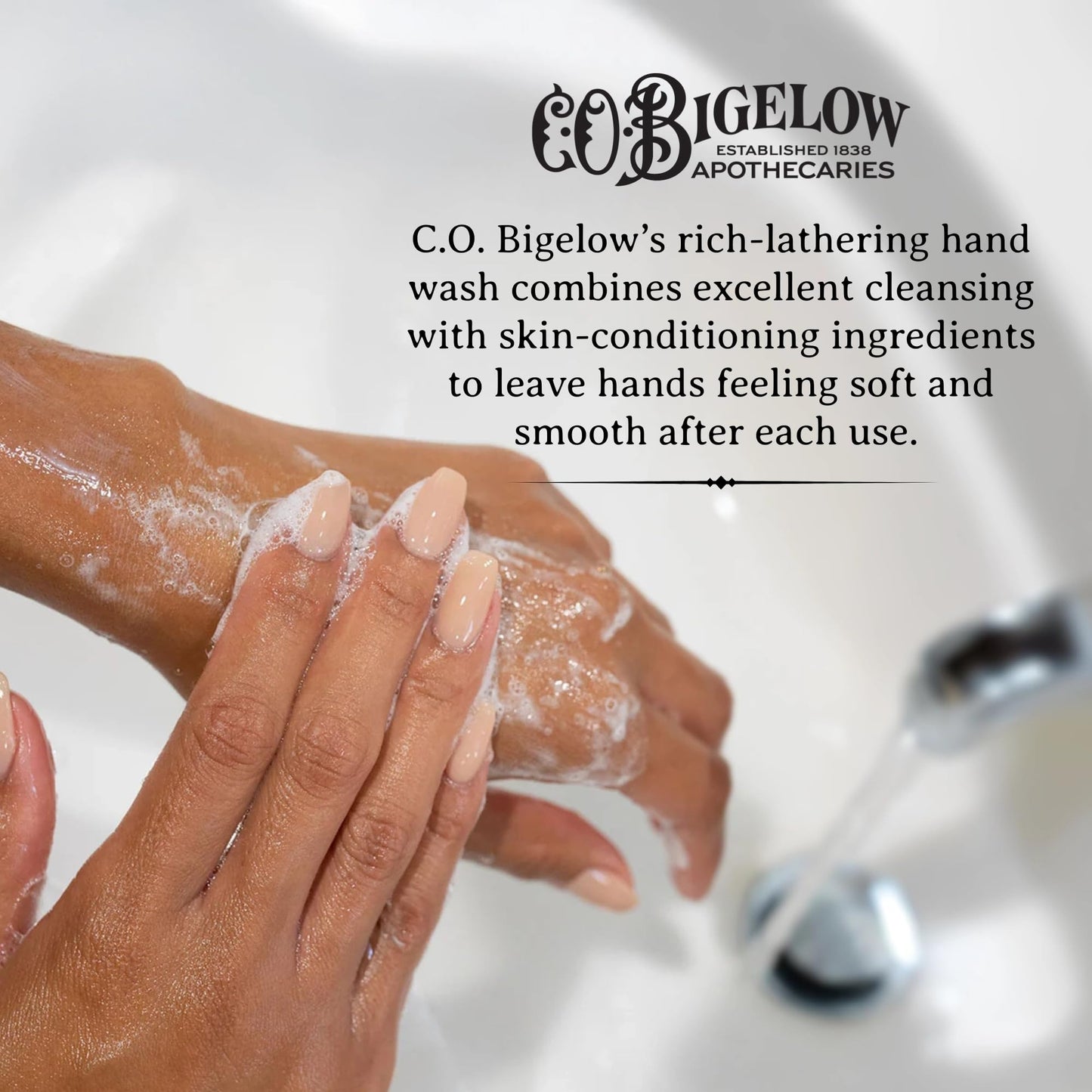 C.O. Bigelow West Village Rose Hand Wash, Iconic Collection Liquid Hand Soap with Shea Butter, Glycerin, Aloe Vera, 10.5 Fl Oz Beauty & Personal Care C. O. Bigelow