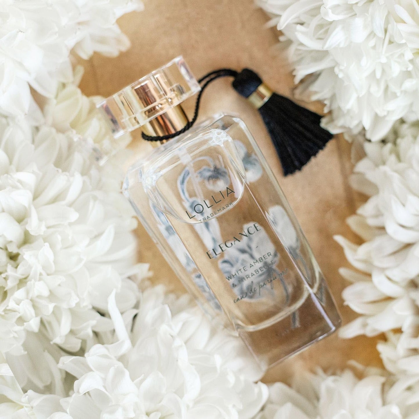 LOLLIA Elegance Eau de Parfum, 3.4 fl. oz. - White Amber & Mirabelle - Beautifully Captivating Perfume, Women’s Perfume, Eau de Parfum Spray Beauty & Personal Care LOLLIA