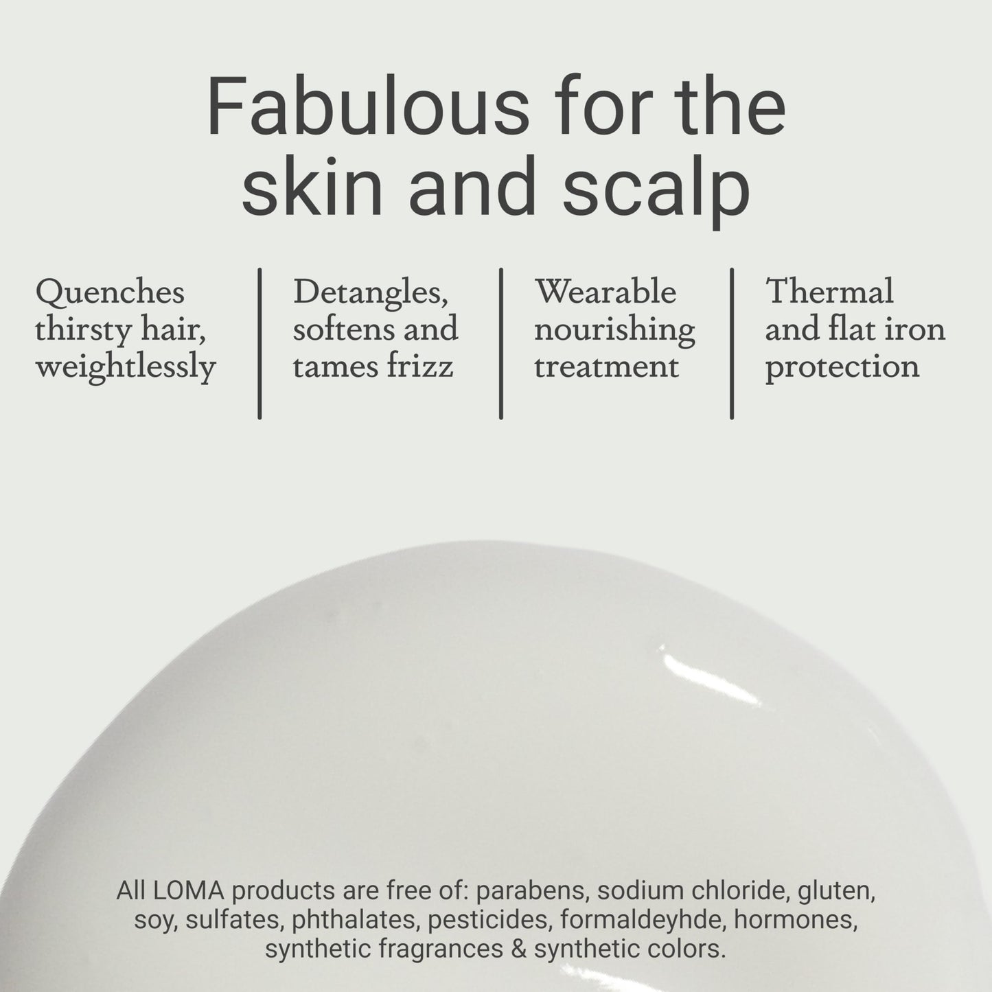 LOMA Calming Crème 8.0 Ounce Beauty & Personal Care Loma Hair Care