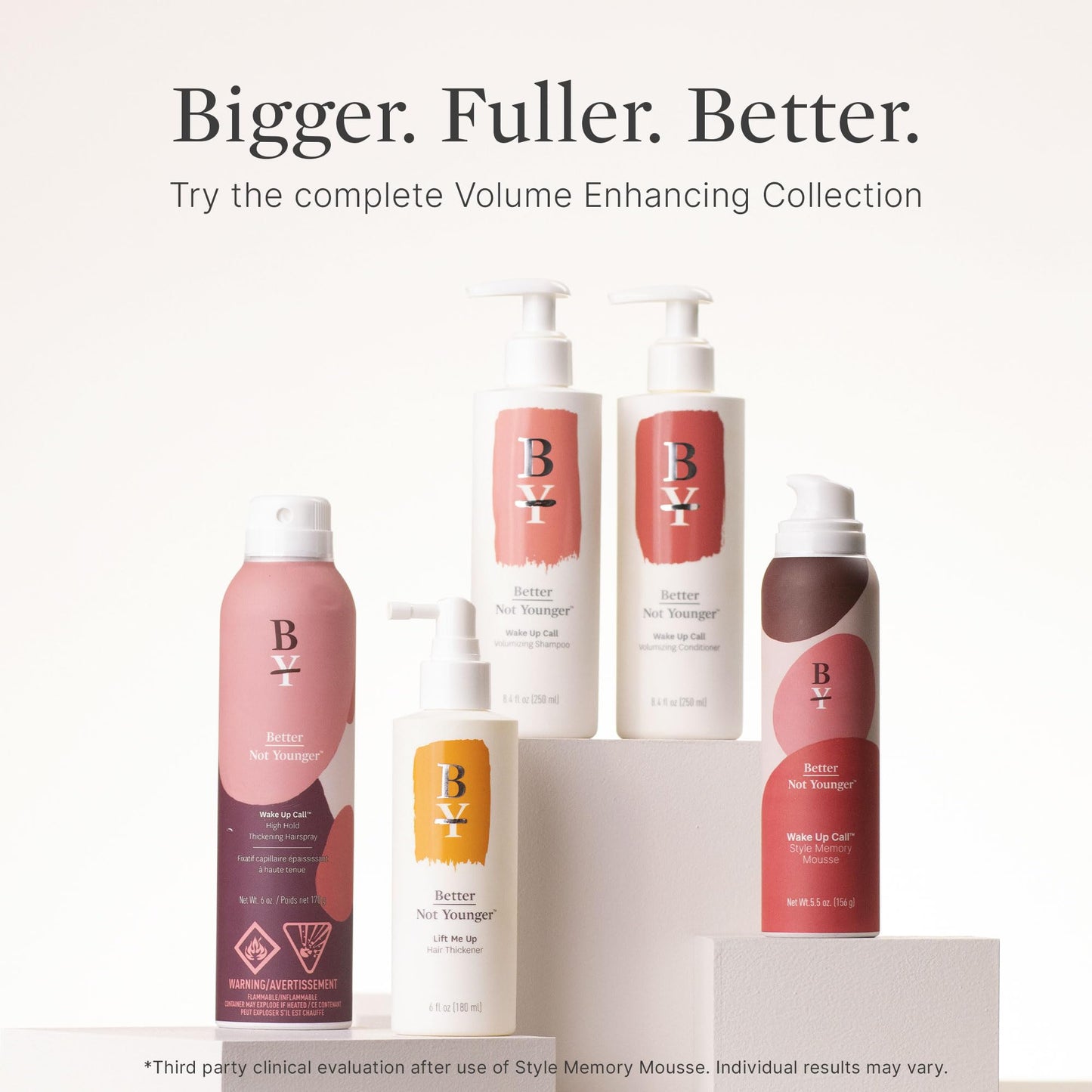 Better Not Younger Hair Thickener 6 fl oz. - Lift me Up Texturizing Spray For Fine Hair with Biotin & Ceramide - Non-Sticky Volumizing Spray - Hair Beauty & Personal Care Better Not Younger