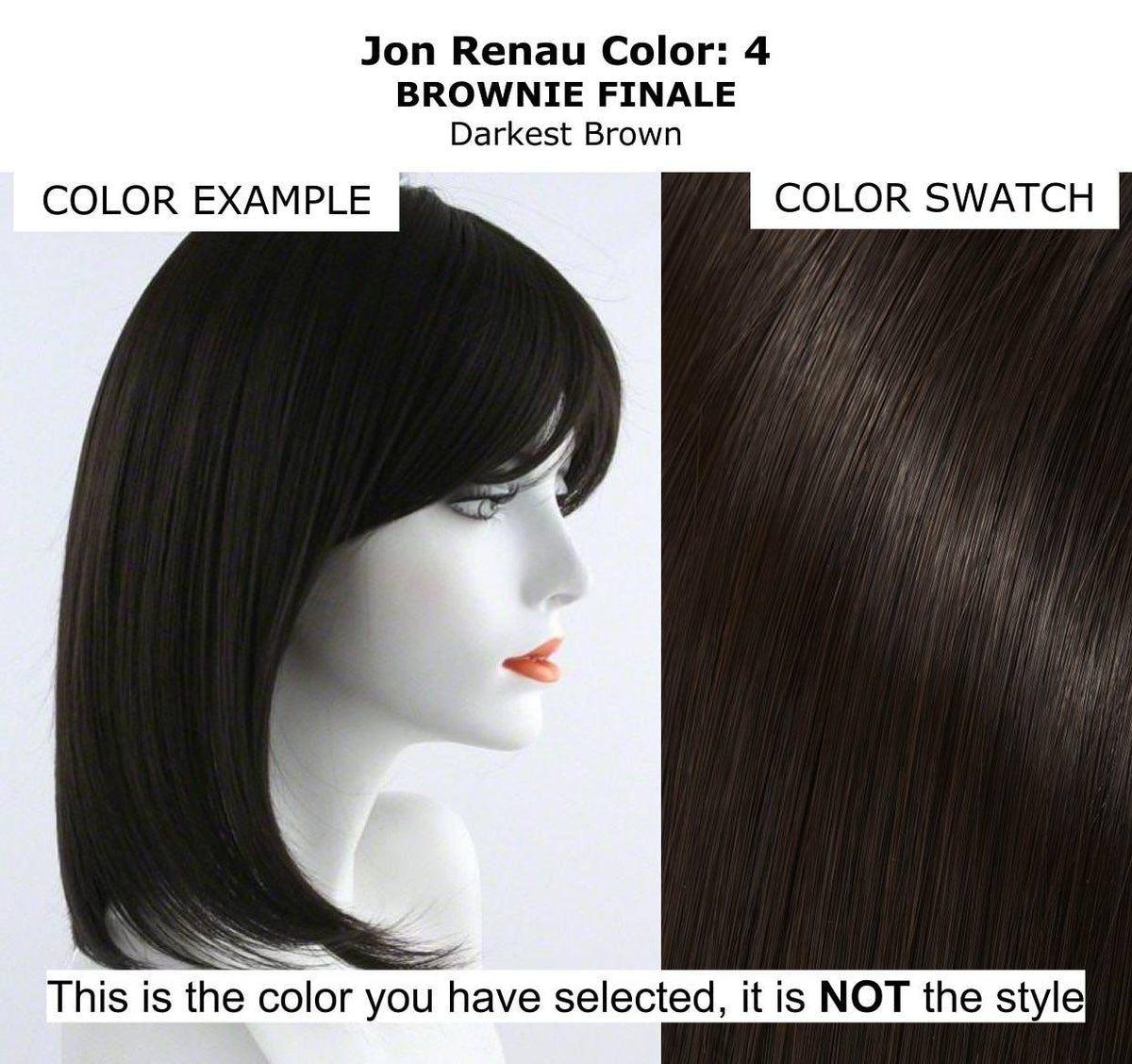 Fun Bun Hair Wrap Color 4 Brownie Finale - Easihair Hairpieces Elastic Band 4" Length UpDo Ponytail Accent Synthetic Fiber Curly Wavy Locks 676a