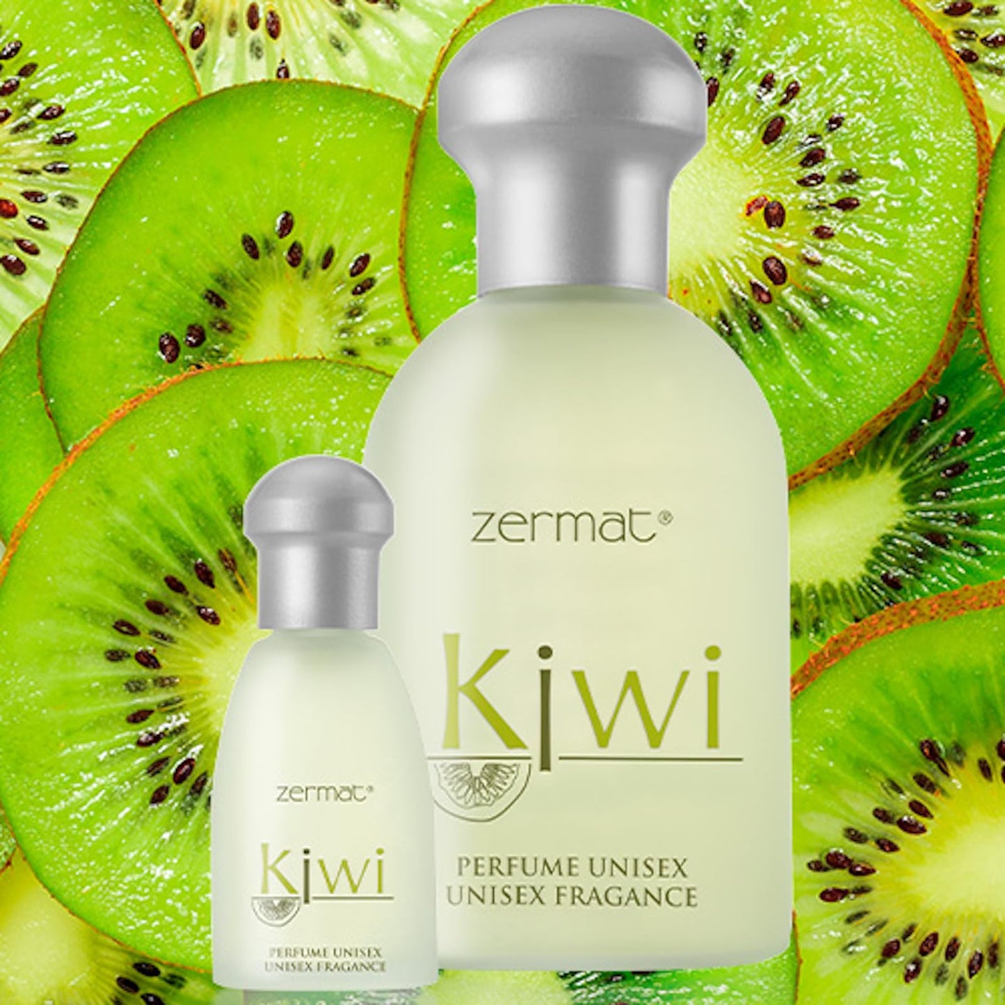 Zermat, Perfume for Women and Men, Kiwi, Fresh, UNISEX, Perfume para Dama y Caballero - Citric Scent 4.50 Fl. Oz and Miniature 0.50 Fl. Oz. Beauty & Personal Care Zermat