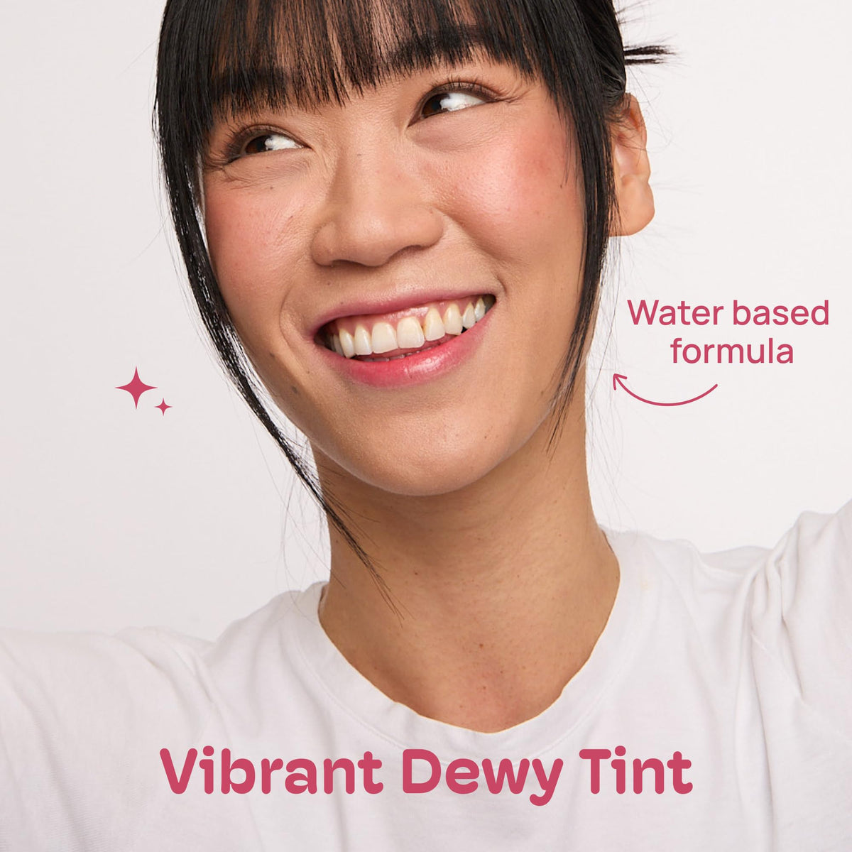 MIXIK Juicy Lip Tint, Hydrating Water-Based Lip Stain and Tint that feels light and fresh for Dewy and Radiant lips, Formulated with Blue Agave