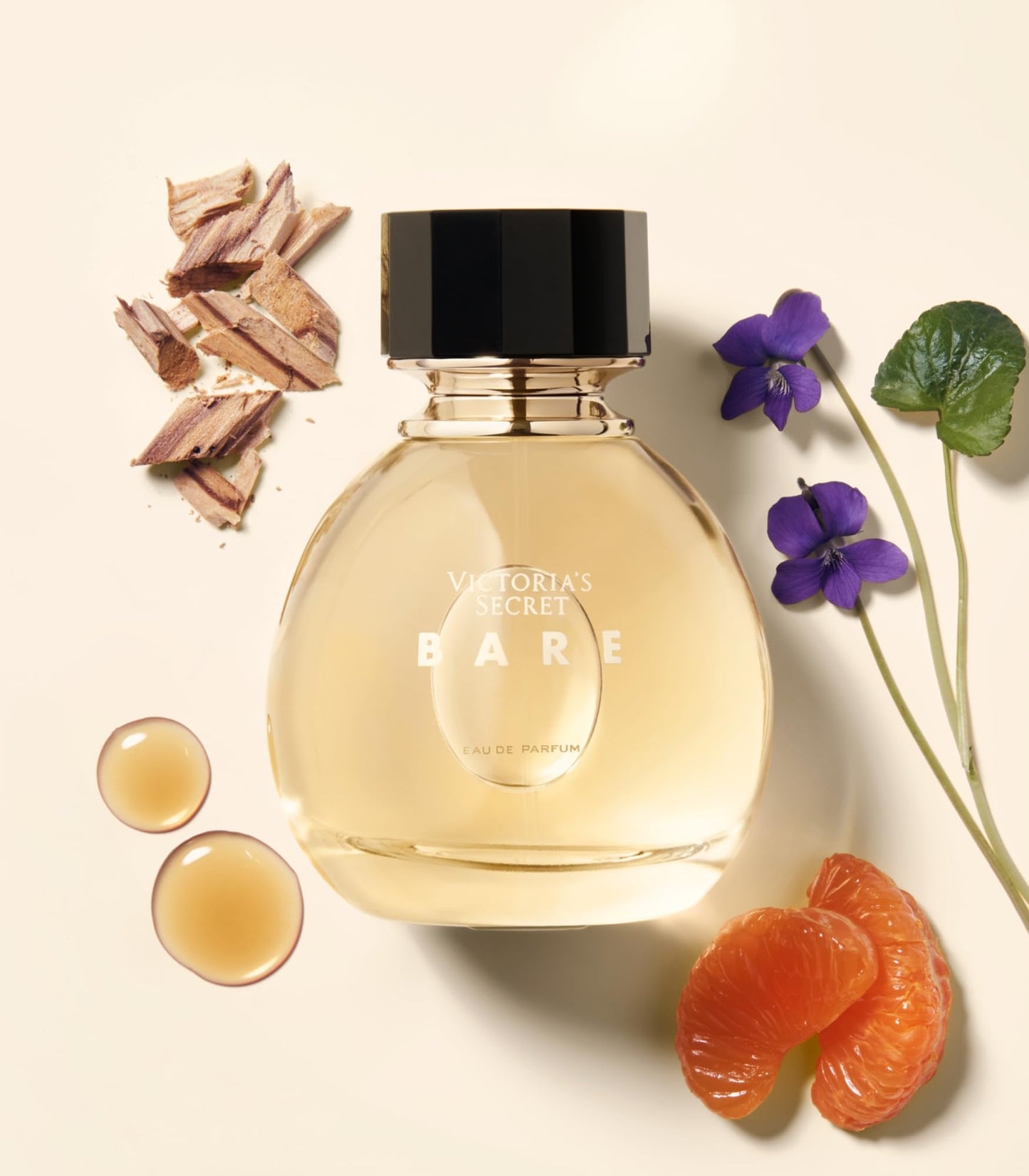 Victoria's Secret Bare Eau de Parfum – Women’s Perfume with Notes of Australian Sandalwood, Mandarin Madagascar & Egyptian Violet, 3.4 oz Beauty & Personal Care Victoria's Secret