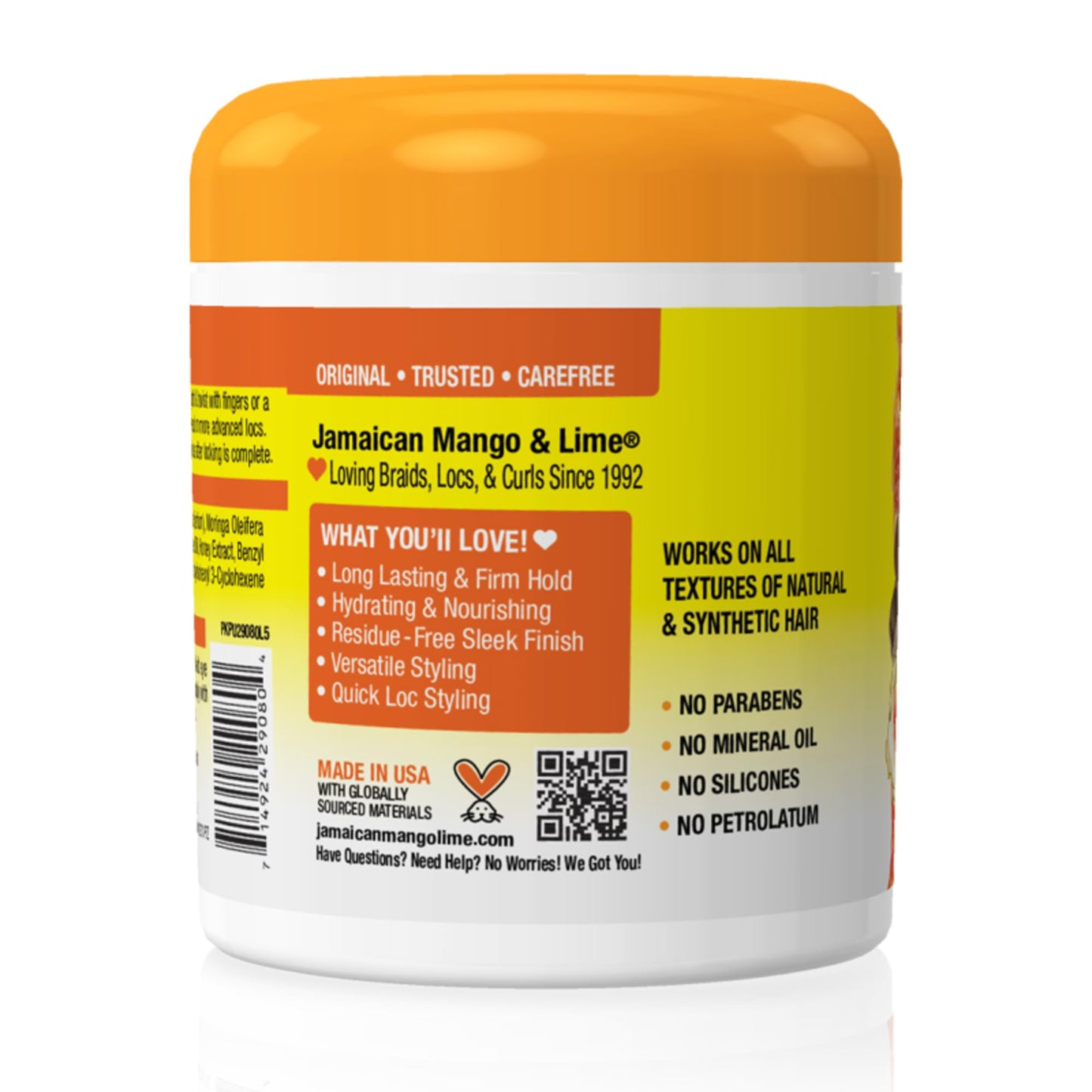 Jamaican Mango & Lime Love Your Locs Locking Creme Wax - Long-Lasting Hold for Locs, Twists & Braids - No Buildup Styling Wax with Natural Ingredients Beauty & Personal Care Jamaican Mango & Lime