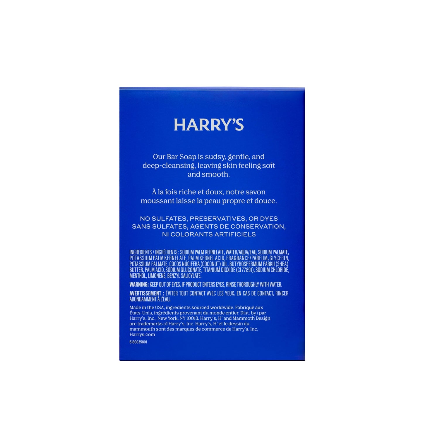 Harry's Bar Soap for Men - Stone Scent, 4 oz Body Soap Bars, 2 Pack Beauty & Personal Care Harry's