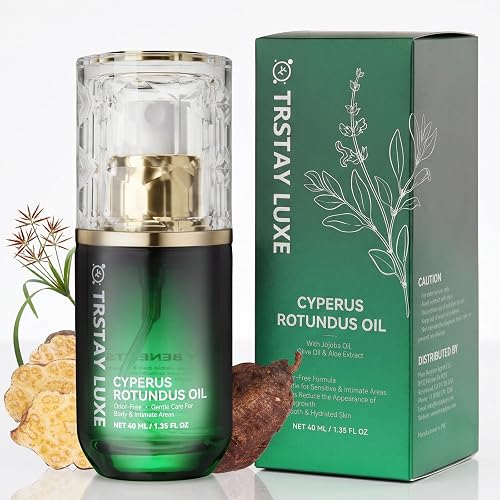 TRSTAY LUXE Cyperus Rotundus Oil Spray, 45% Deodorized Cyperus Complex for Hair Regrowth Appearance Care, Odor-Free Body Oil with Jojoba, Aloe Beauty & Personal Care TRSTAY LUXE